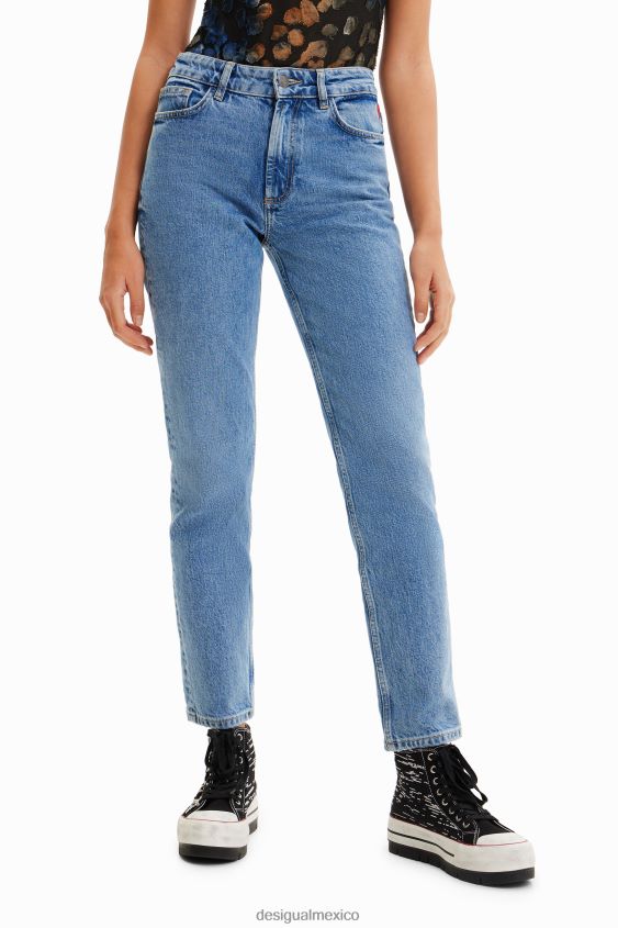 Desigual mujer vaqueros rectos VZ26R0456 ropa