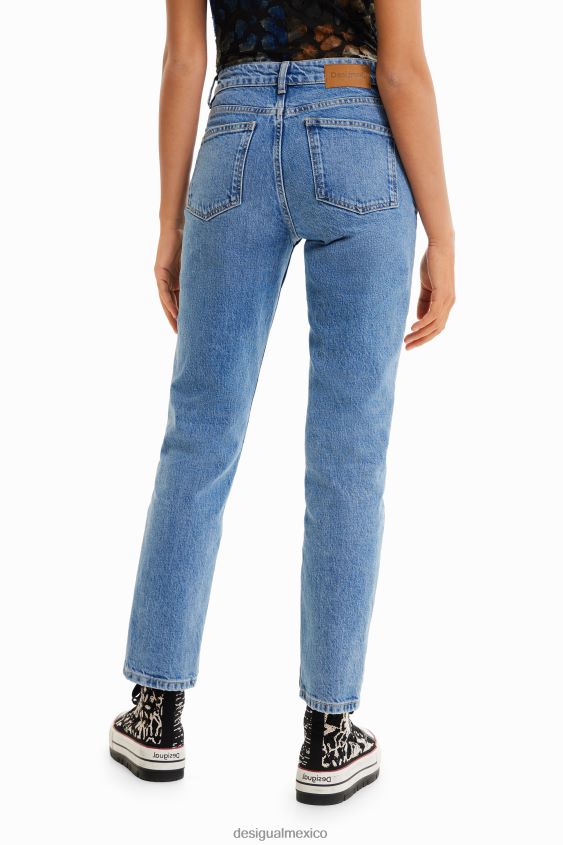 Desigual mujer vaqueros rectos VZ26R0456 ropa