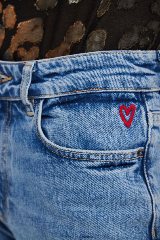 Desigual mujer vaqueros rectos VZ26R0456 ropa