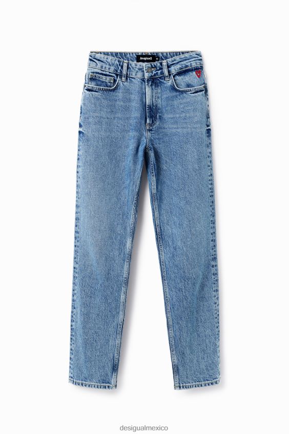 Desigual mujer vaqueros rectos VZ26R0456 ropa