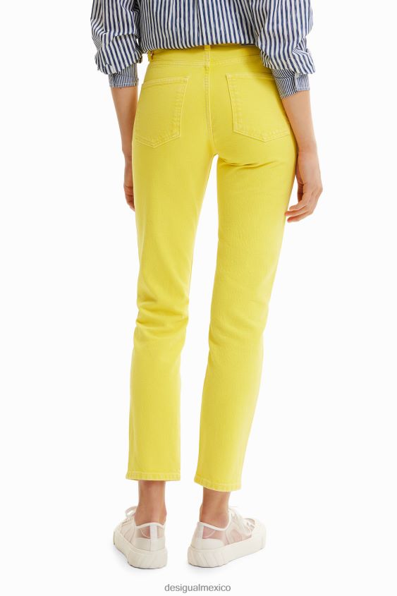 Desigual mujer vaqueros rectos VZ26R0903 ropa