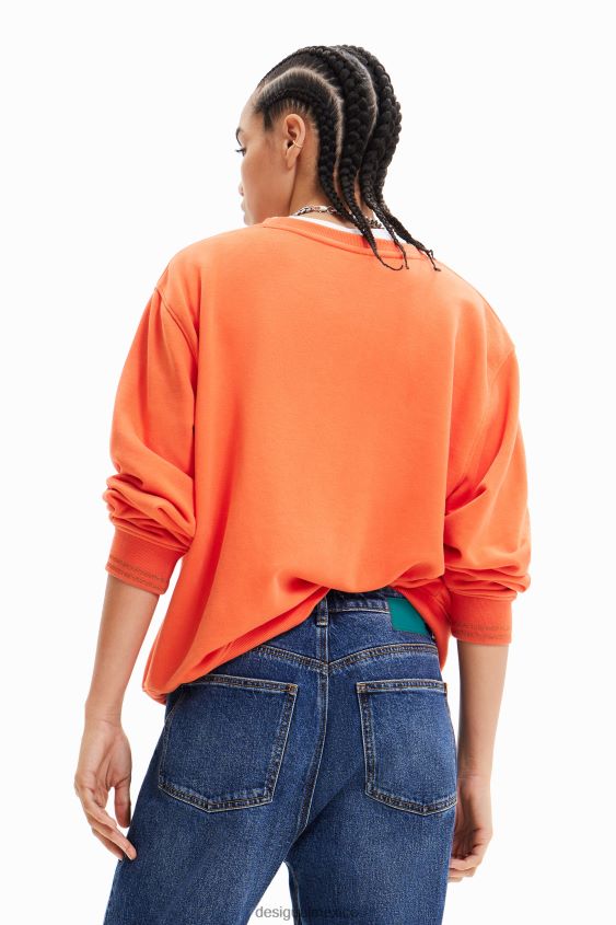 Desigual mujer sudadera con parche de poder VZ26R0422 ropa