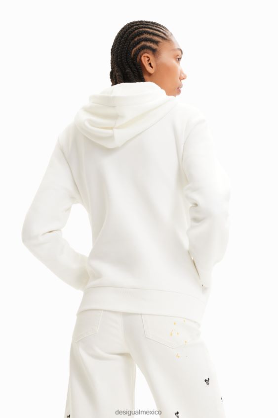 Desigual mujer sudadera con salpicaduras de mickey mouse de disney VZ26R0391 ropa