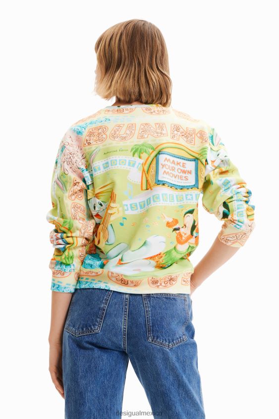 Desigual mujer sudadera de la película bugs bunny VZ26R0612 ropa
