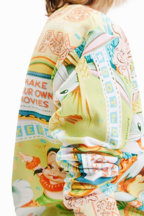 Desigual mujer sudadera de la película bugs bunny VZ26R0612 ropa