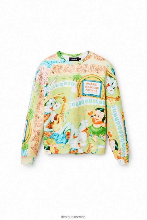 Desigual mujer sudadera de la película bugs bunny VZ26R0612 ropa
