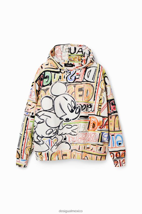 Desigual mujer sudadera disney mickey mouse ilustración VZ26R0920 ropa