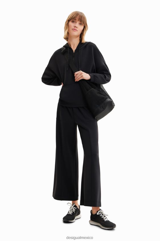 Desigual mujer sudadera oversize con capucha y tacto suave VZ26R0910 ropa