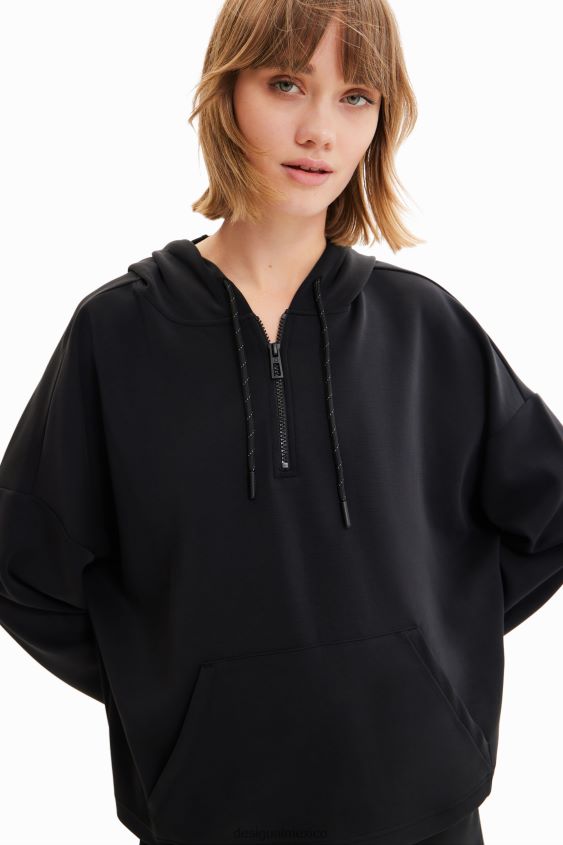 Desigual mujer sudadera oversize con capucha y tacto suave VZ26R0910 ropa