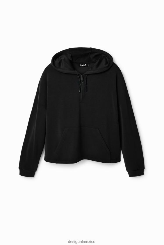Desigual mujer sudadera oversize con capucha y tacto suave VZ26R0910 ropa