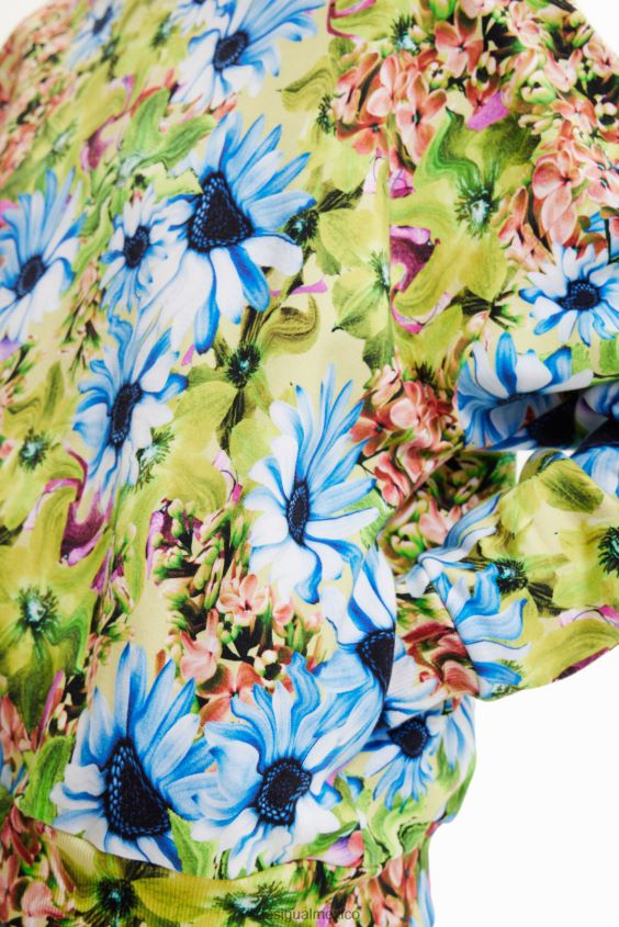 Desigual mujer sudadera oversize con estampado floral VZ26R0342 ropa