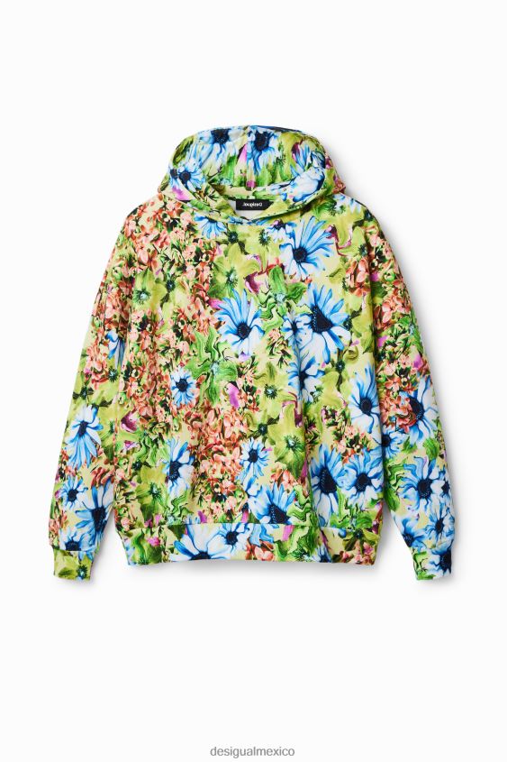 Desigual mujer sudadera oversize con estampado floral VZ26R0342 ropa