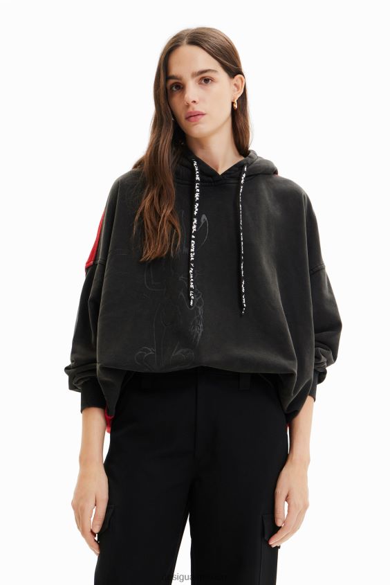 Desigual mujer sudadera oversize de bugs bunny VZ26R0943 ropa