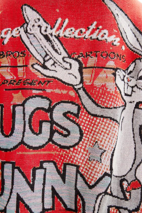 Desigual mujer sudadera oversize de bugs bunny VZ26R0943 ropa