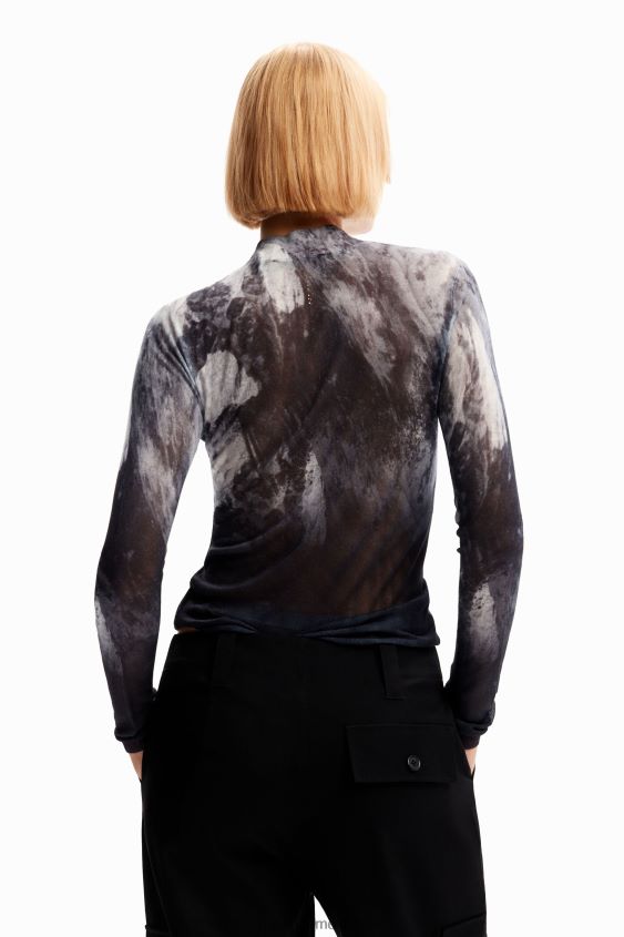 Desigual mujer fino jersey desenfocado VZ26R0260 ropa