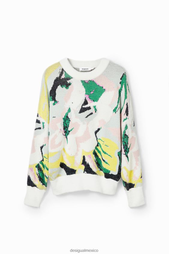 Desigual mujer jersey artístico extragrande VZ26R0210 ropa