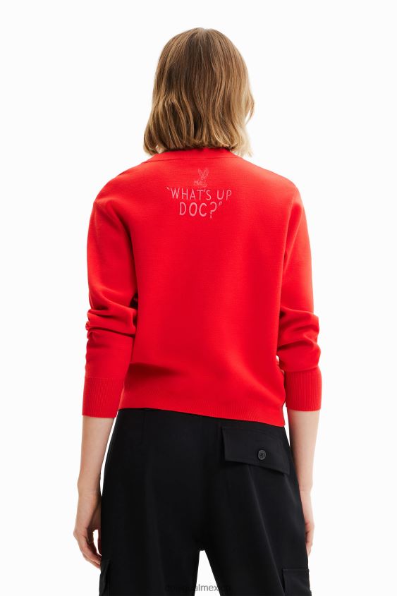 Desigual mujer jersey con bordado de bugs bunny VZ26R0801 ropa