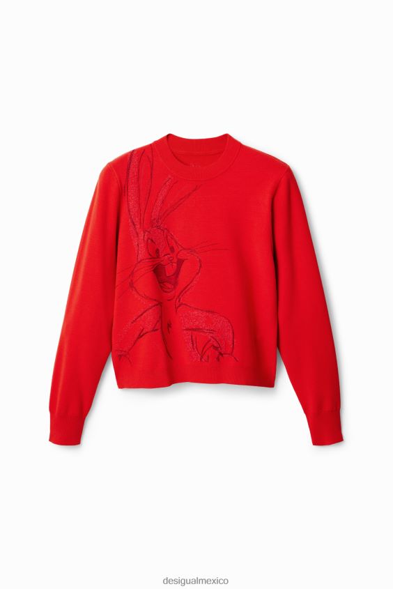 Desigual mujer jersey con bordado de bugs bunny VZ26R0801 ropa