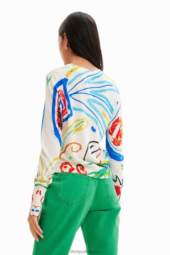 Desigual mujer jersey de ilustración VZ26R0972 ropa