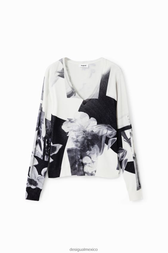 Desigual mujer jersey fino con collage VZ26R011 ropa