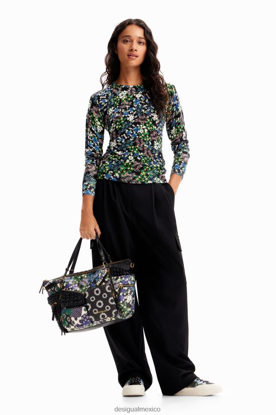 Desigual mujer jersey fino floral fino VZ26R0273 ropa