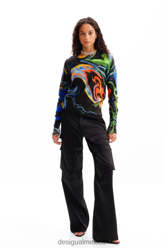 Desigual mujer jersey jaspeado VZ26R0992 ropa