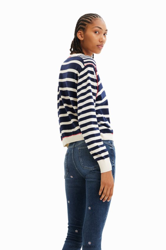 Desigual mujer jersey rayas marineras VZ26R0836 ropa