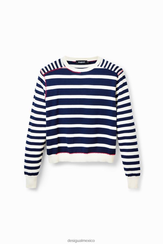 Desigual mujer jersey rayas marineras VZ26R0836 ropa