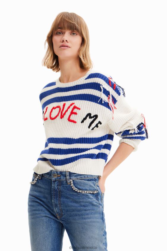 Desigual mujer ámame sudadera VZ26R0453 ropa