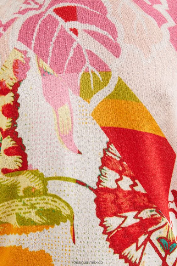 Desigual mujer metro. suéter con estampado de Christian Lacroix VZ26R01093 ropa