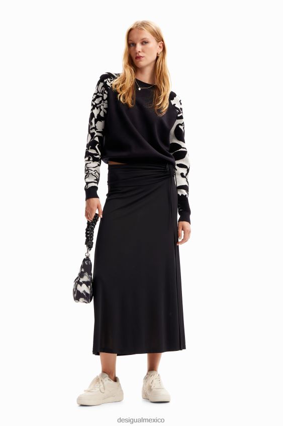 Desigual mujer suéter combinado con flores VZ26R0101 ropa