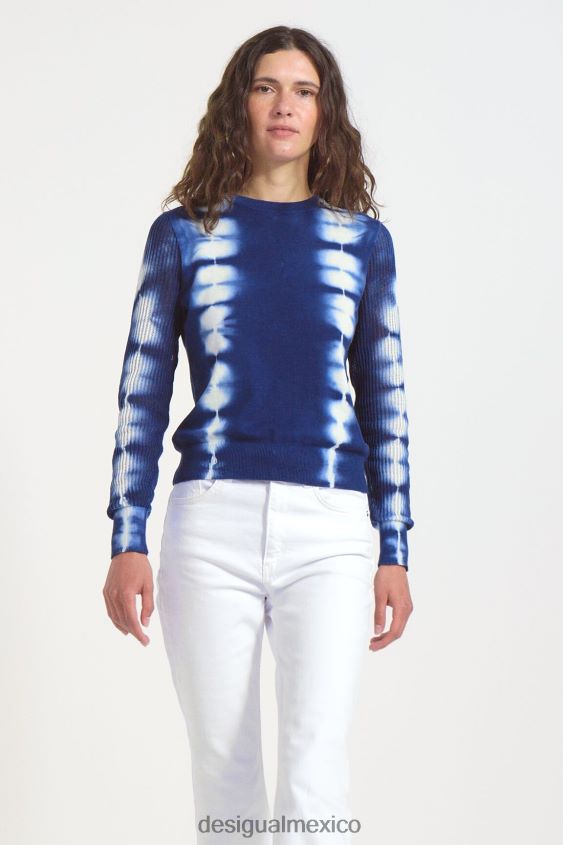 Desigual mujer suéter de punto con efecto tie-dye VZ26R01113 ropa
