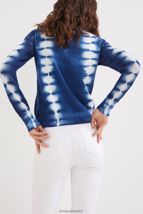 Desigual mujer suéter de punto con efecto tie-dye VZ26R01113 ropa
