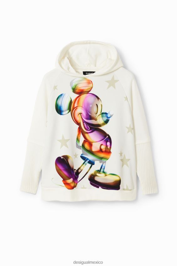 Desigual mujer sudadera con capucha oversize de mickey mouse VZ26R0140 ropa