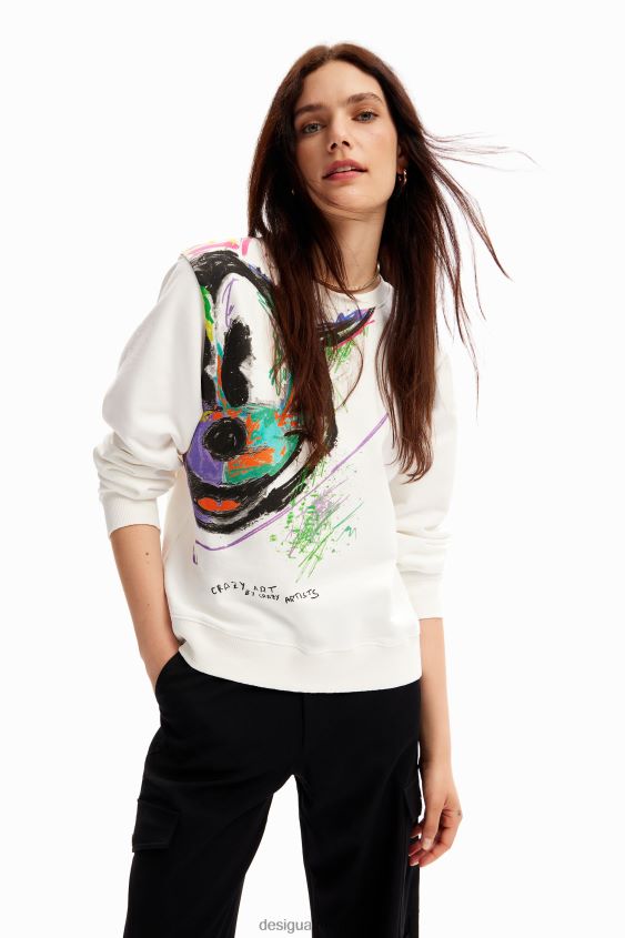 Desigual mujer sudadera mickey mouse arty VZ26R09 ropa