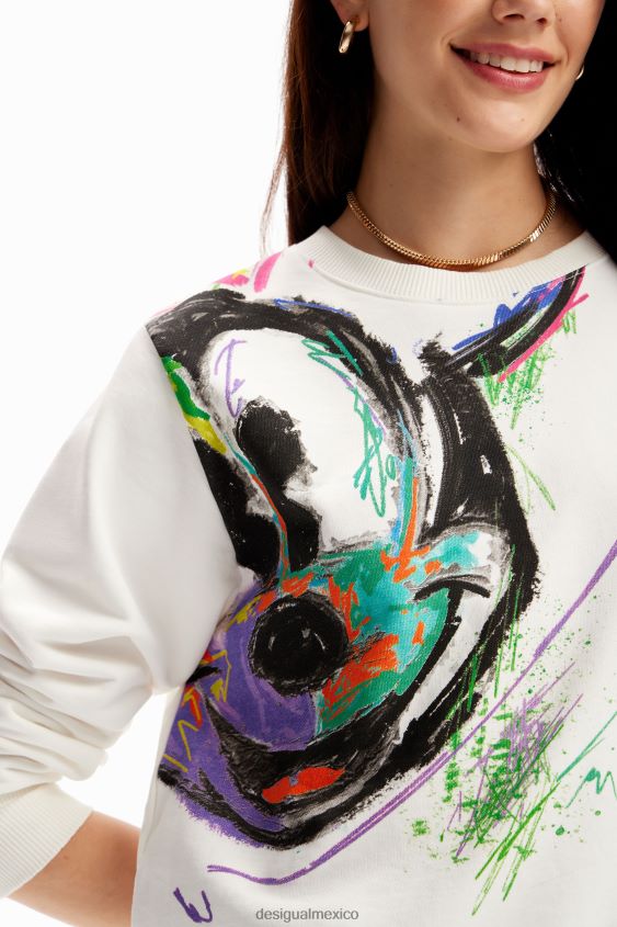 Desigual mujer sudadera mickey mouse arty VZ26R09 ropa