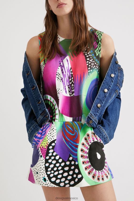Desigual mujer metro. delantal de christian lacroix VZ26R01082 ropa