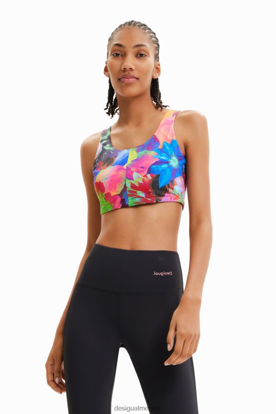 Desigual mujer top deportivo floral VZ26R0314 ropa