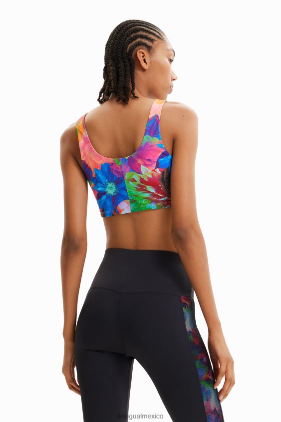 Desigual mujer top deportivo floral VZ26R0314 ropa