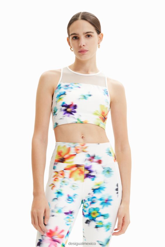 Desigual mujer top deportivo floral VZ26R0784 ropa