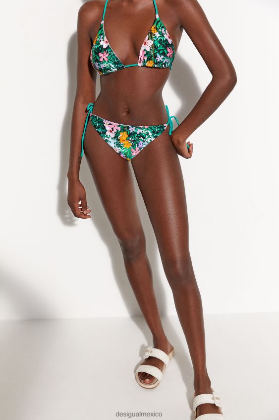 Desigual mujer braguitas de bikini florales VZ26R01053 ropa