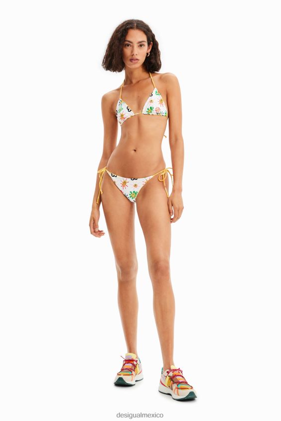 Desigual mujer braguitas de bikini reversibles VZ26R0789 ropa