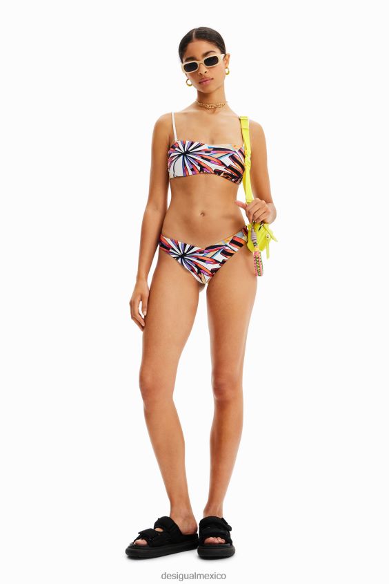 Desigual mujer braguitas de bikini tropicales VZ26R0390 ropa