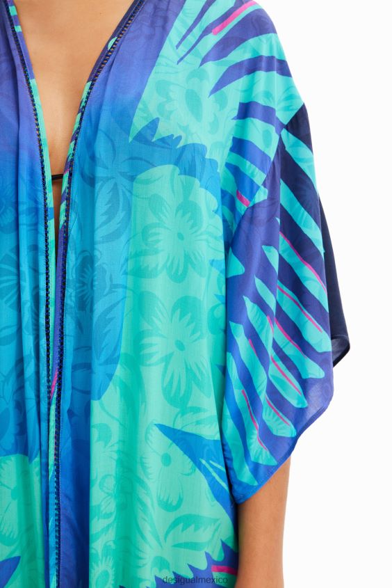 Desigual mujer kimono abierto tropical VZ26R0995 ropa