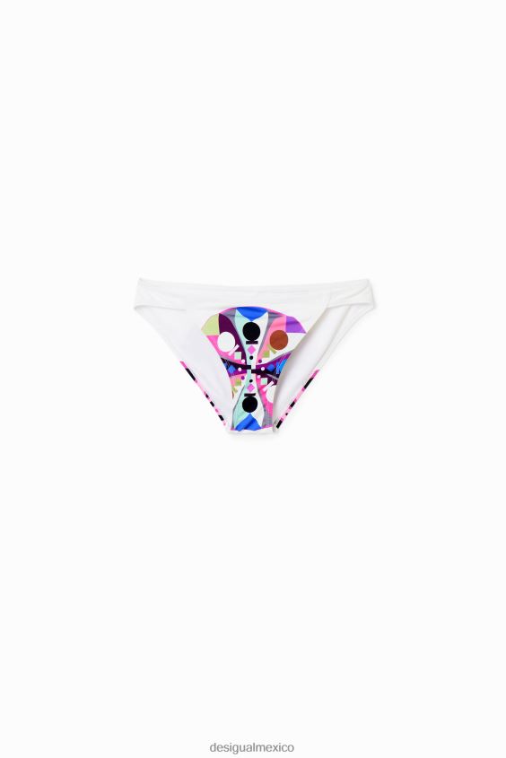 Desigual mujer metro. braguitas de bikini de christian lacroix VZ26R0616 ropa