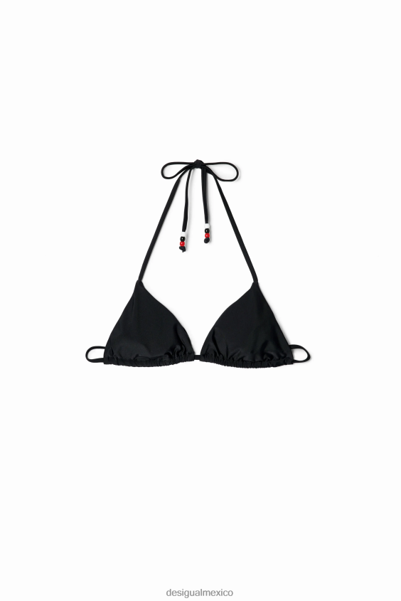 Desigual mujer top de bikini de triángulo stella jean VZ26R0753 ropa