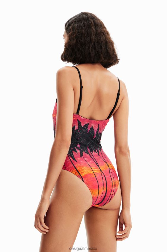 Desigual mujer traje de baño bandeau stella jean VZ26R0556 ropa