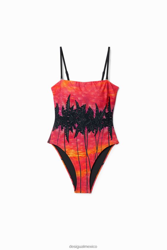 Desigual mujer traje de baño bandeau stella jean VZ26R0556 ropa