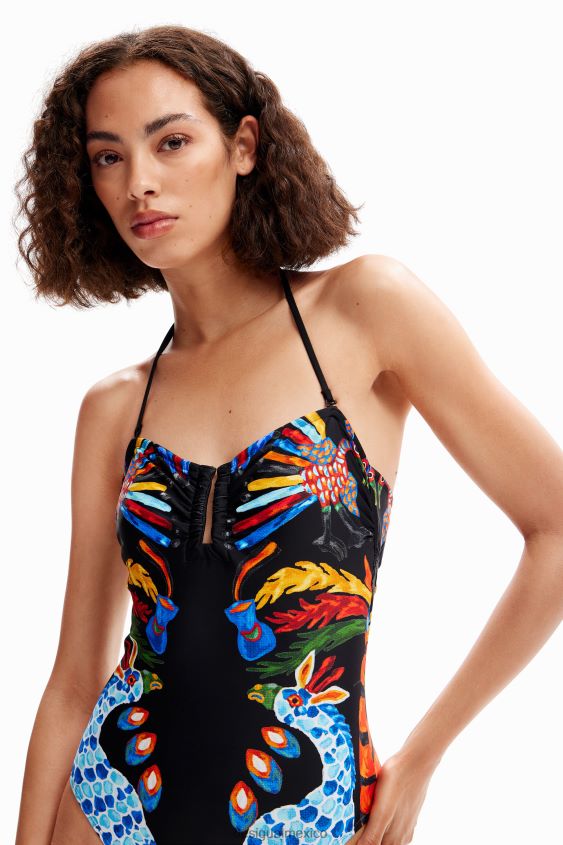 Desigual mujer traje de baño bandeau stella jean VZ26R0942 ropa