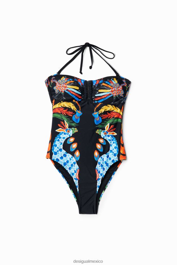 Desigual mujer traje de baño bandeau stella jean VZ26R0942 ropa